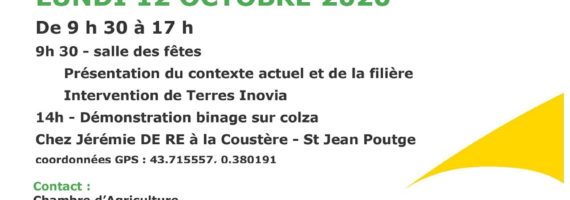 journée filière grande culture