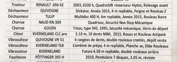 machines agricoles occasion