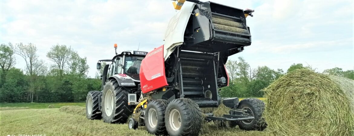 presse à balles rondes pottinger
