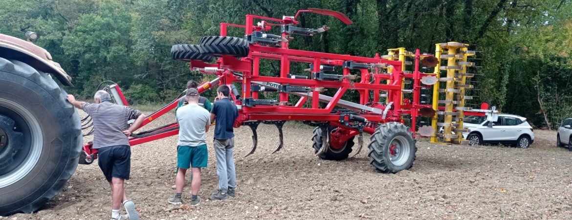 déchaumeur à dents terria