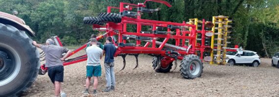 déchaumeur à dents terria