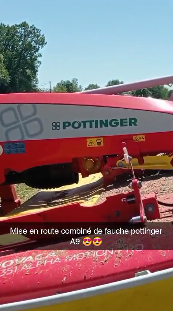 combiné pottinger A9 Novacat