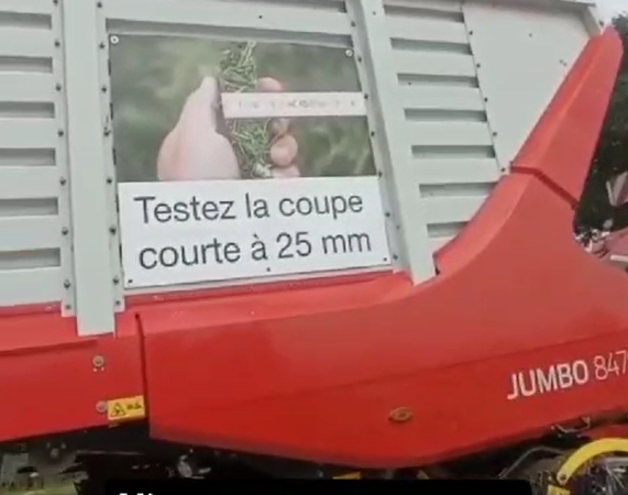 remorque autochargeuse Pöttinger Jumbo