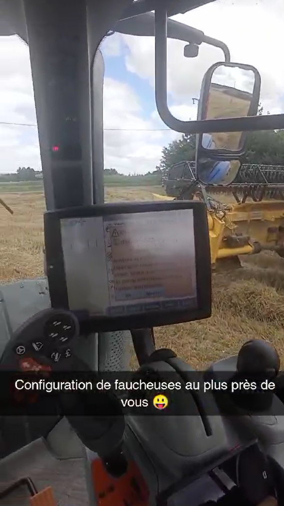 configuration faucheuse pottinger