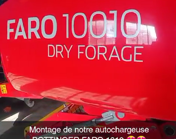 Autochargeuse pottinger Faro 10010
