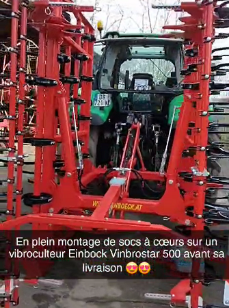 vibroculteur Einbock Vibrostar 500
