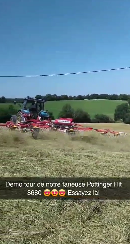 faneuse Pöttinger HIT 8680