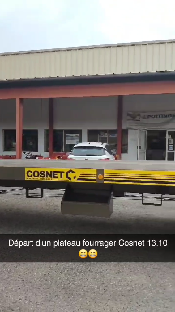 plateau fourrager Cosnet 13.10