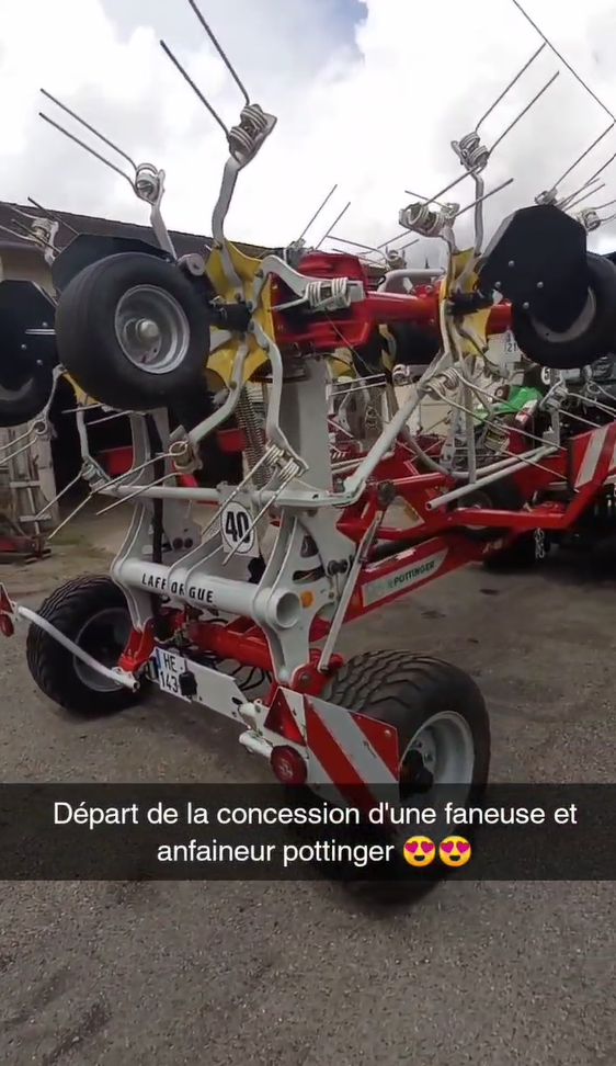 faneuse andaineur pottinger