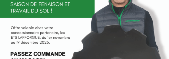 promo pièces détachées pottinger gers