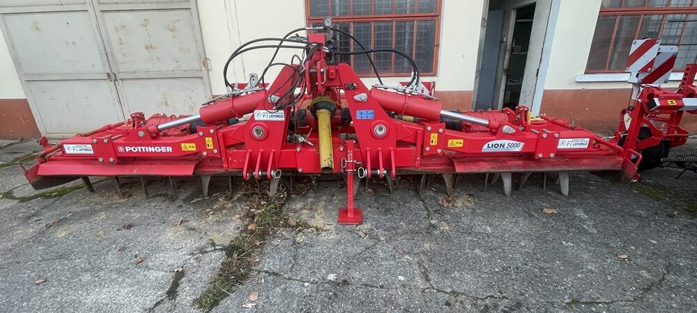 Herse rotative Pöttinger Lion 5000 gers