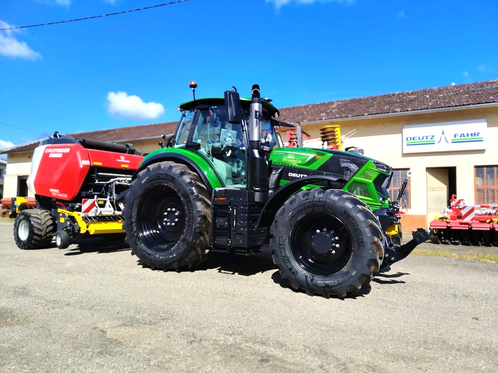 tracteur deutz fahr gers neuf