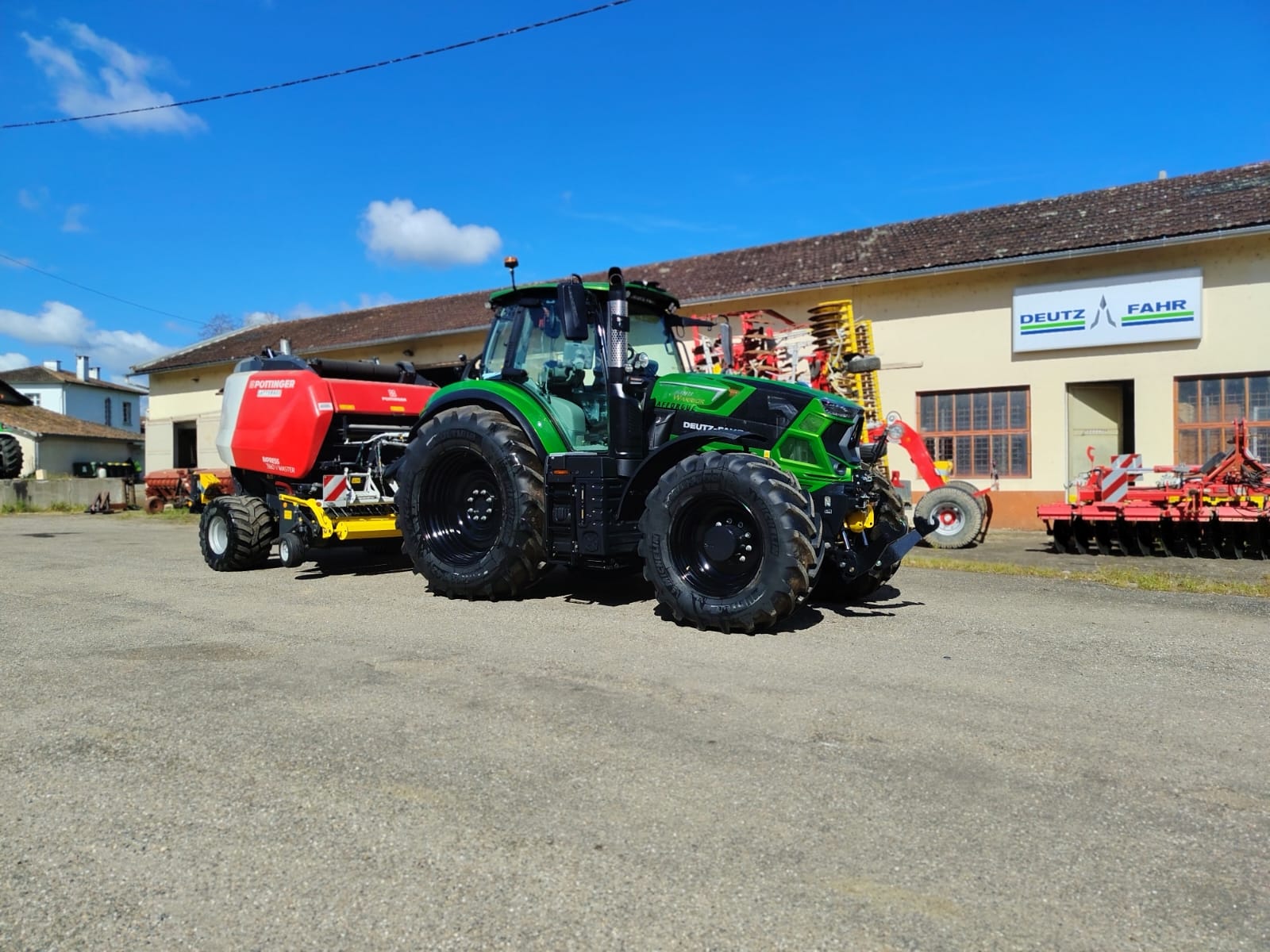 tracteur deutz fahr gers pottinger